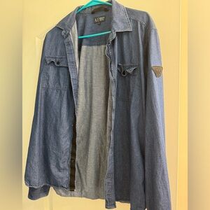Men’s Armani Jean Shirt Size Xl